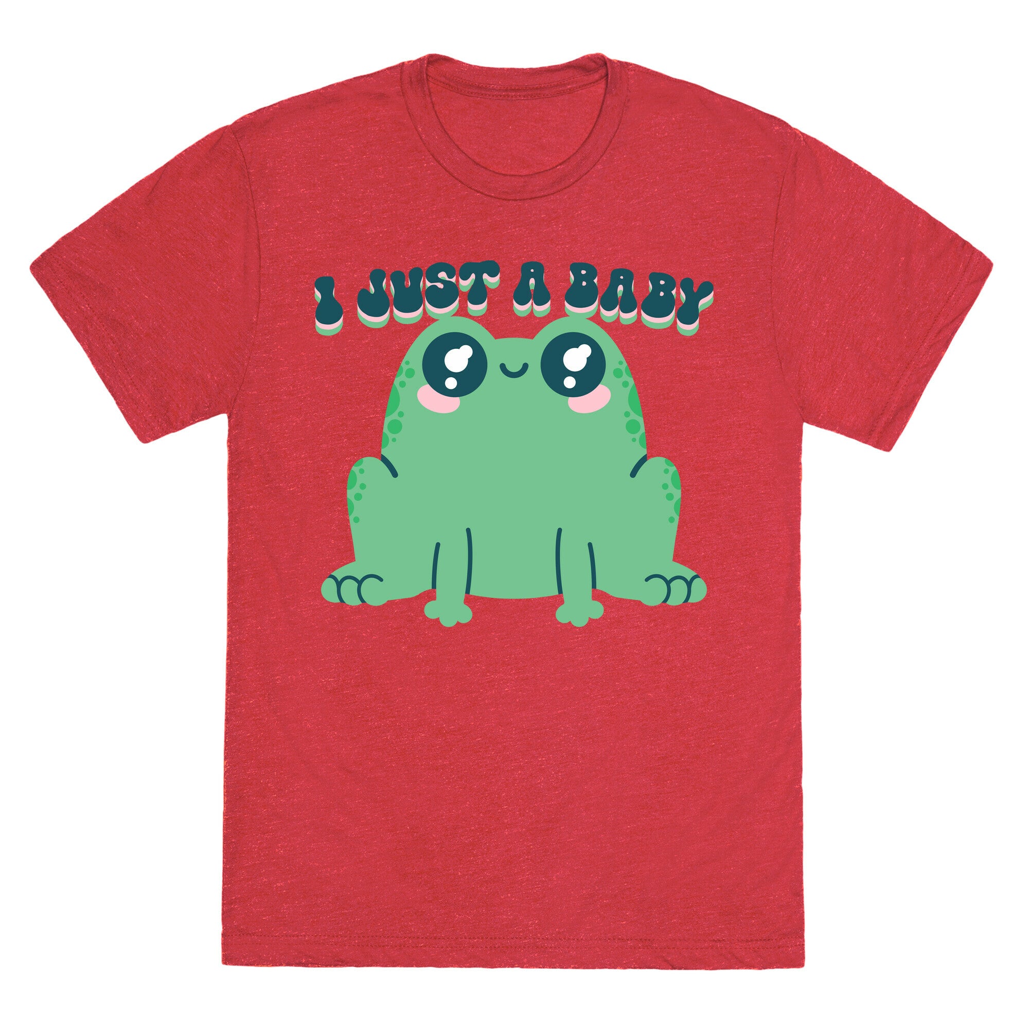 I Just A Baby Frog Unisex Triblend Tee